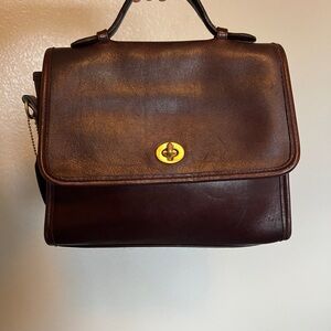 Vintage Coach Court Bag